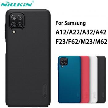Funda Nillkin Super Frosted Shield para Samsung Galaxy A52(A52s) 5G/4G - Negra - Antideslizante - Dura