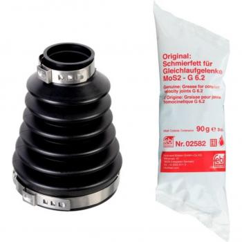 Kit de fuelles para eje de transmisión FEBI BILSTEIN 174456, incluye fuelles, abrazaderas y componentes necesarios para la instalación
