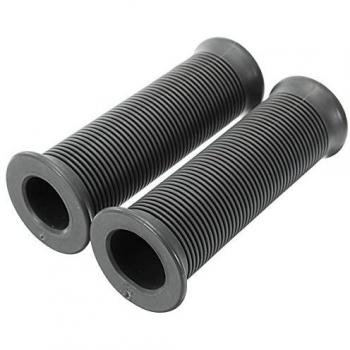 Alamor 25 Mm Moto Manillar Mano Apretones Gris Cafe Racer Bubber Club Custom