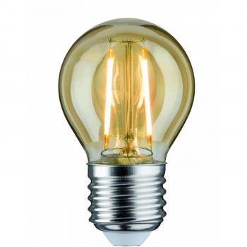 Paulmann 28382 LED Mini Globe, 2,5W, E27, 230V, Oro, 2500K