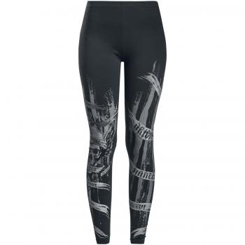 Rock Rebel by EMP Built For Comfort Mujer Leggins Negro 4XL 90% poliéster, 10% elastán Pitillo