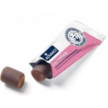 ADVANCE Suplemento nutricional para perros Dermaforte - Caja de 50 sobres con 2 patículas de 5gr