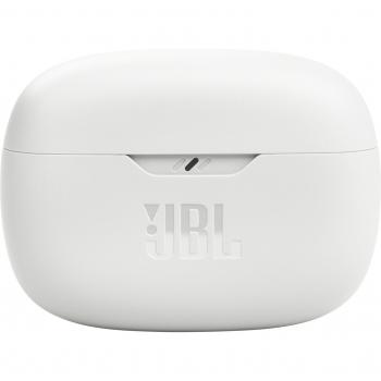 JBL Wave Beam Auriculares Inalámbricos IP54/IPX2 True Wireless Stereo (TWS) In-Ear con Manos Libres y 32 Horas de Batería, Blanco
