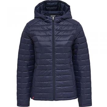 Chaqueta acolchada con capucha para mujer Hummel Roja Multideporte