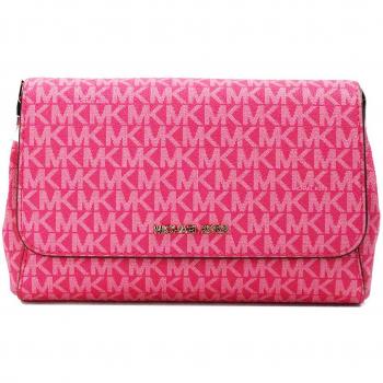 Jet Set Medium Electric Pink Convertible Pouchette Crossbody Bag