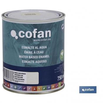 Esmalte Ecológico al Agua Marfil Claro Satinado 750 ml