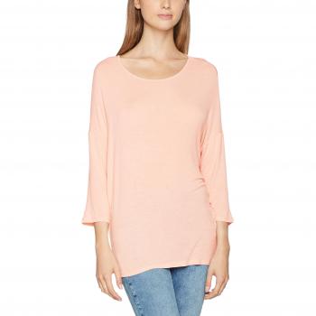 PIECES Pcmusthave 3/4 Top Noos, Camisa Manga Larga para Mujer, Rosa