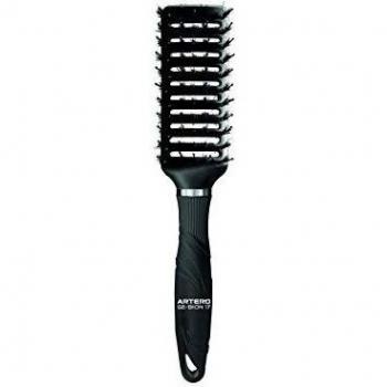 Artero GE-BION17 Flexible Detangling Hair Brush - Black