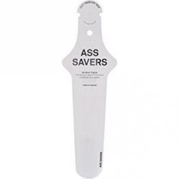 Ass Savers Original - Guardabarros para bicicletas, color blanco, talla 34 cm