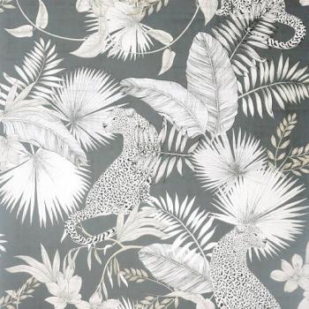 Tropical Leopard Paste the Paper Wallpaper - Modern Jungle Design