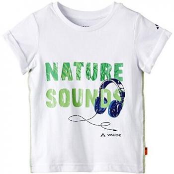 VAUDE T-Shirt Boys Fin - Camiseta, Color Blanco, Talla de: 92