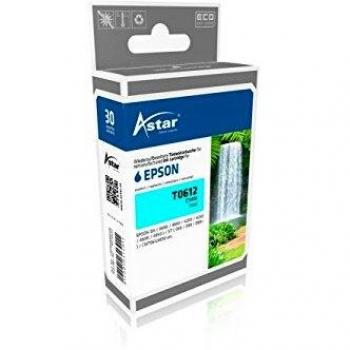 Cartucho de Tinta Compatible Cyan EPSON T06124010 para Stylus DX3800 y D88