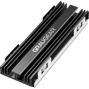 Dissipador de Calor M.2 NVMe para Expansión de Memoria PS5 con 2 Almohadillas Térmicas