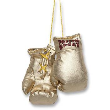 Paffen Sport - Adorno, diseño de guantes de boxeo mini dorado dorado