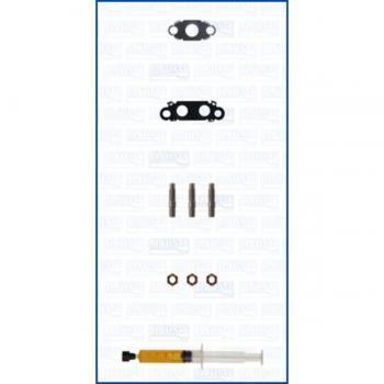 Conjunto de montaje del turbocompresor AJUSA JTC11995 - Juego de montaje para turbocompresor, incluye todos los componentes necesarios para la instalación, fabricado con materiales de alta calidad, diseñado específicamente para garantizar un ajuste per