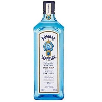 Bombay Sapphire Distilled Dry Gin, 1L (47% Vol.)