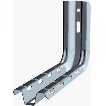 CSN 100 GS Wall Bracket for Cable Support - Galvanized Steel, E90 System