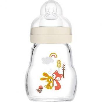 Biberón de Cristal Mam Feel Good +0 meses 170ml