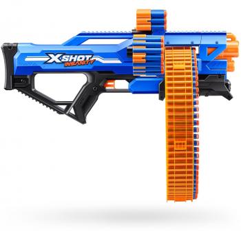 Lanzador Mad Mega Barrel Insanity con 72 dardos X-Shot