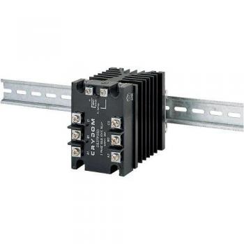 Relé de Estado Sólido Crydom D53TP50D, 50 A, 48-530 V AC, Control 3-32 V DC, Montaje en Panel