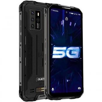 5G Móvil Resistente, OUKITEL WP10 128GB ROM 8GB RAM Móviles y Smartphones Libres 6.67\ FHD+,8000 mAh Carga Rápida MediaTek Dimensity 800 Dual SIM 5G Smartphone Resistente NFC, Negro