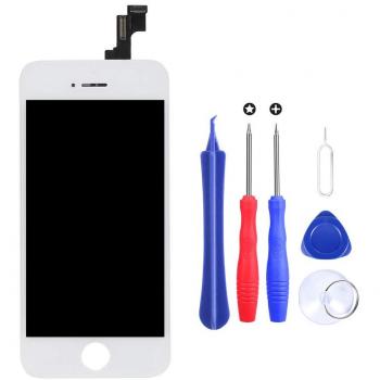 USHINING Pantalla Tactil para iPhone 5s LCD Display Reemplazo Recambio Screen Blanco
