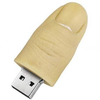 LEIZHAN Memoria USB 16GB Pulgar,Pendrive USB 2.0 Flash Drive Impermeable Silicona Regalo para Niños,Estudiantes