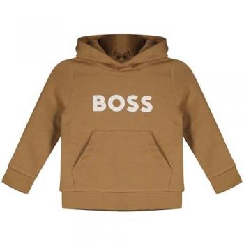 Sudadera de niño con capucha y logo frontal BOSS Kidswear