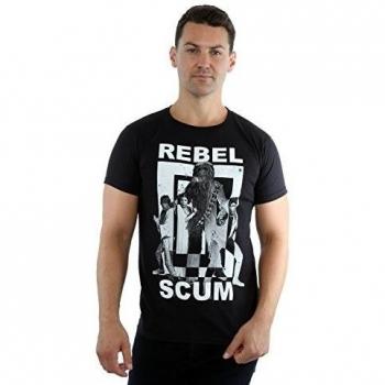 Star Wars hombre Rebel Scum Camiseta XX-Large Negro