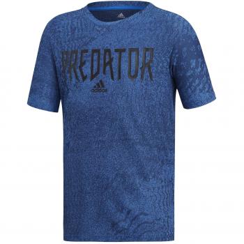 adidas Yb P U Jer Camiseta, Niños, Azul/Maruni, 140