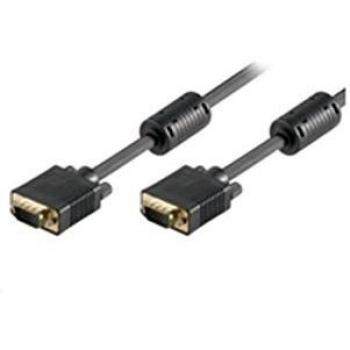 Cable SVGA HD15 10m con Ferrita para Ordenador - MicroConnect