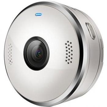 Motorola VerveCam+ - Cámara Portátil de Retransmisión en Directo, IP68, QHD 2,5K, 2560 x 1440, Auto Focus, MicroSD de 32 GB - Color Blanco