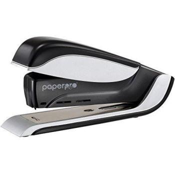 PaperPro inFLUENCE+ - Grapadora de metal, tira completa, 25 hojas, color negro