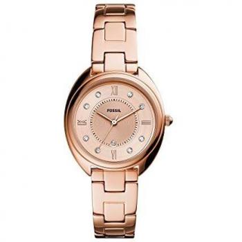Fossil Women Analogue Quartz Watch with Stainless Steel Strap ES5070