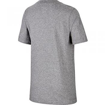 NIKE CT2632-091 Camiseta, Gris, S para Niños
