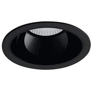 Downlight empotrado LED Lander 4000lm 4000K Aluminio Cromo Blanco 12.8x14.1cm
