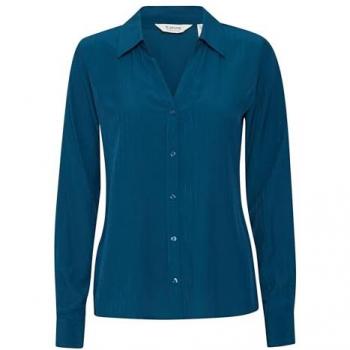 b.young Hubba Regular Fit Women's Shirt - Poseidon Blue