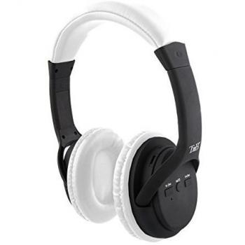 T'nB CBHTAGWH - Auriculares 2 en 1 de Color Blanco: Inalámbricos y con tecnología con Bluetooth Wireless - Compatible con Cualquier Dispositivo electrónico