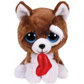 TY-Beanie Boos 15 cm Peluche, color marrón y blanco,