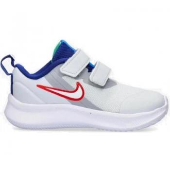 Deportivas NIKE STAR RUNNER 3 TDV GRIS/BLANCO 013 para Niña y Niño, disponibles en varios colores