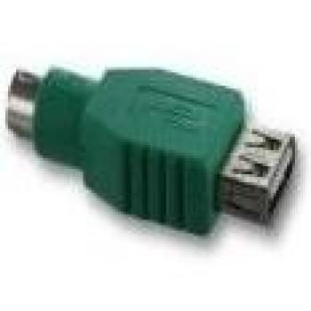 Neklan 1070021 - Adaptador PS2 macho a USB hembra