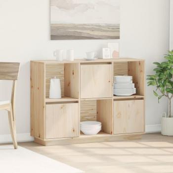 Armario de madera maciza de pino 110,5x35x80 cm