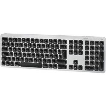 Teclado Inalámbrico Bluetooth 4.2 LogiLink ID0206, Multi-Dispositivo, hasta 3 Conexiones, Color Gris