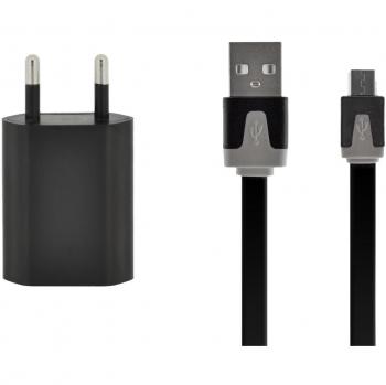 4-OK PDFVJN - Pack de cable Dataflat y cargador para viaje