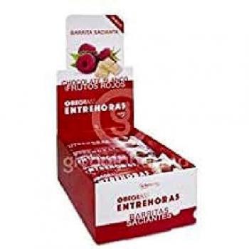 Actafarma Obegras Barritas Entrehoras Choco-Frutos Rojo 20 Unidades - 1 unidad