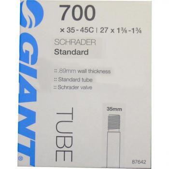 Giant 700c Schrader Valve Inner Tube for Hybrid Bikes (35-43mm Width)