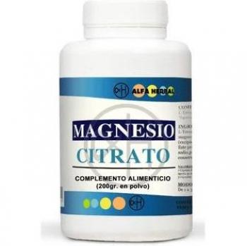 Alfa Herbal Magnesio Citrato Polvo 200g