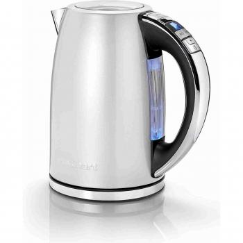 Hervidor de agua eléctrico Cuisinart CPK17SE 1,7L 3000W con multitemperatura y filtro antical