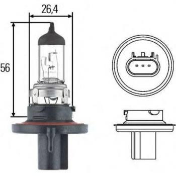 Lámpara, faro principal HELLA 8GJ008837121