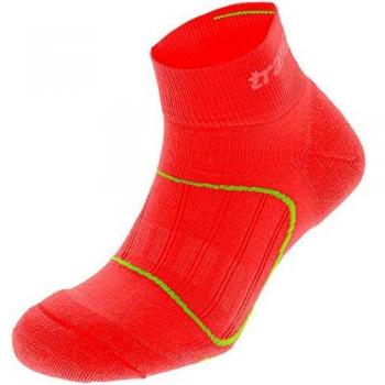 Trangoworld Teki DT Calcetin, Unisex Adulto, Rojo/Verde, M